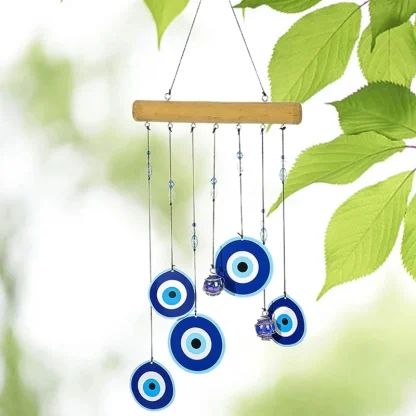 Round Evil Eye Wind Chimes