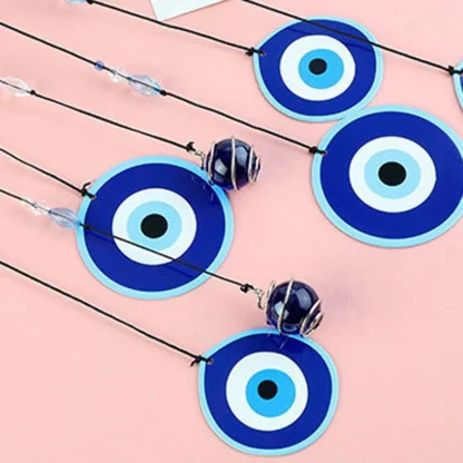 Round Evil Eye Wind Chimes - Image 4