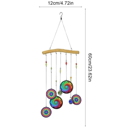 Round Evil Eye Wind Chimes - Image 7