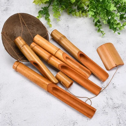 Simple Hanging Bamboo Wind Chime - Image 4