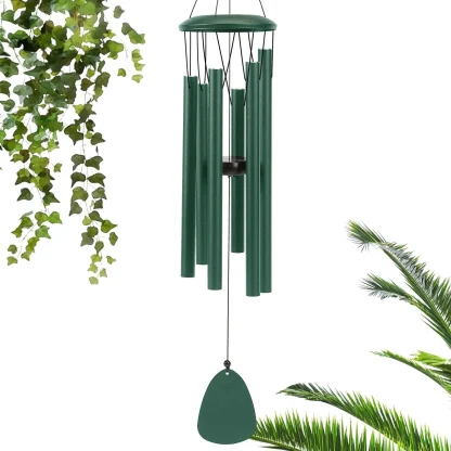 Solid Color Hanging Wind Chime - Image 2